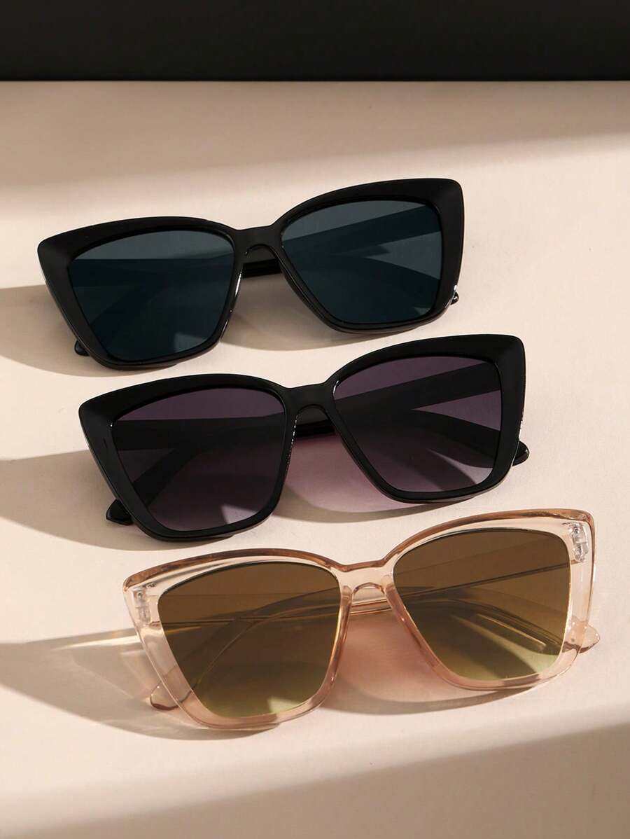 gafas de mujer con montura en forma de ojo de gato