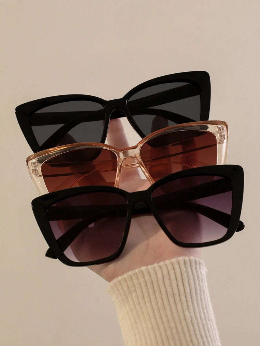 gafas de mujer con montura en forma de ojo de gato