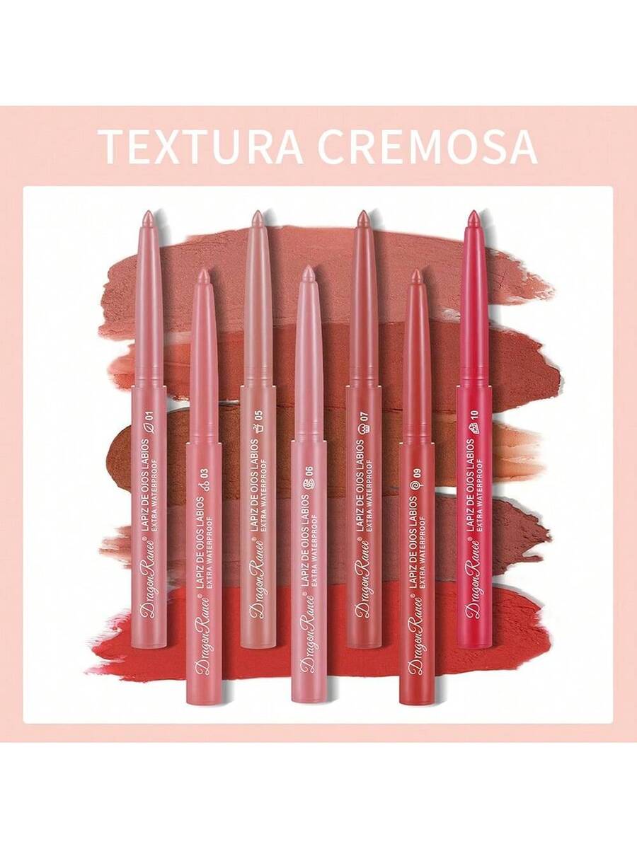 Delineador de labios mate de 12 colores