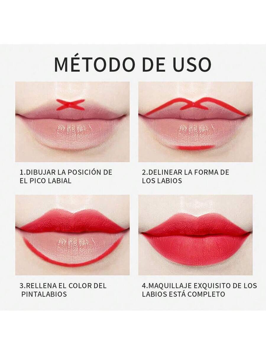 Delineador de labios mate de 12 colores