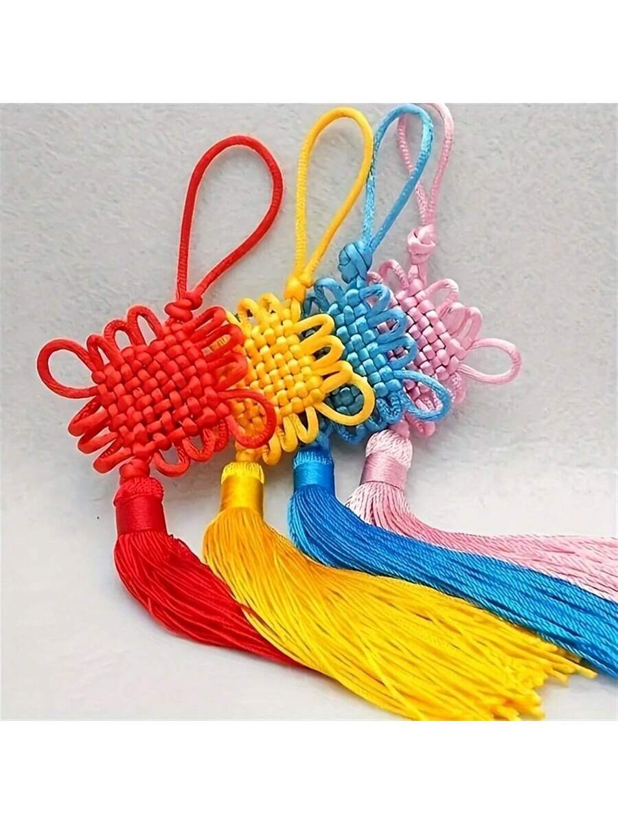 10 rollos de cuerda trenzada de Color aleatorio