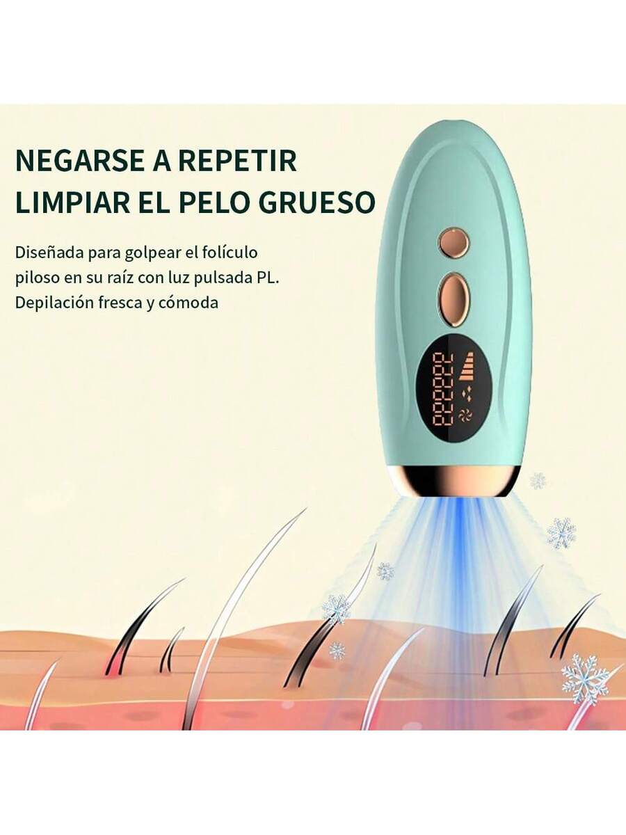 Dispositivo de depilación láser permanente