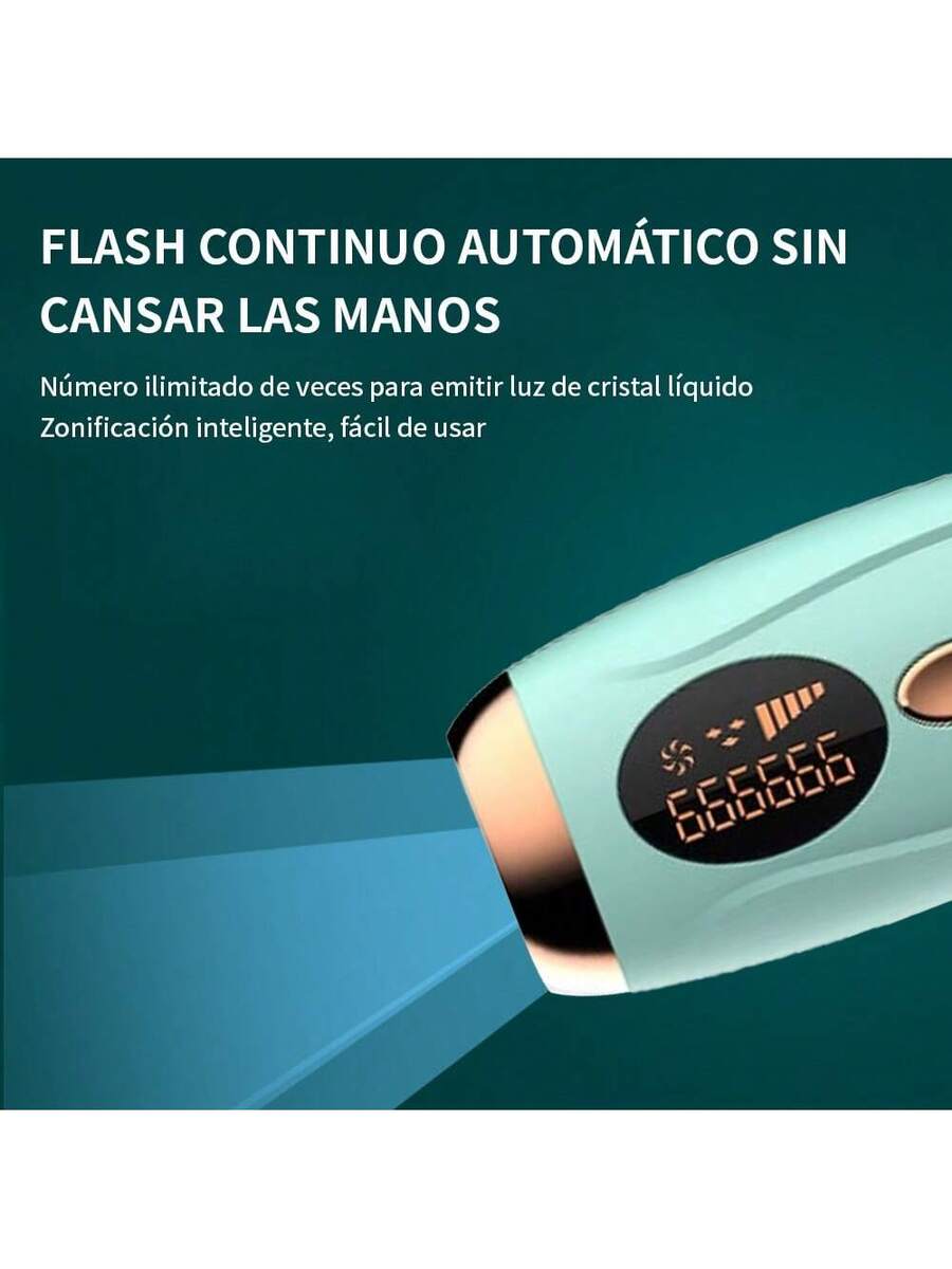Dispositivo de depilación láser permanente