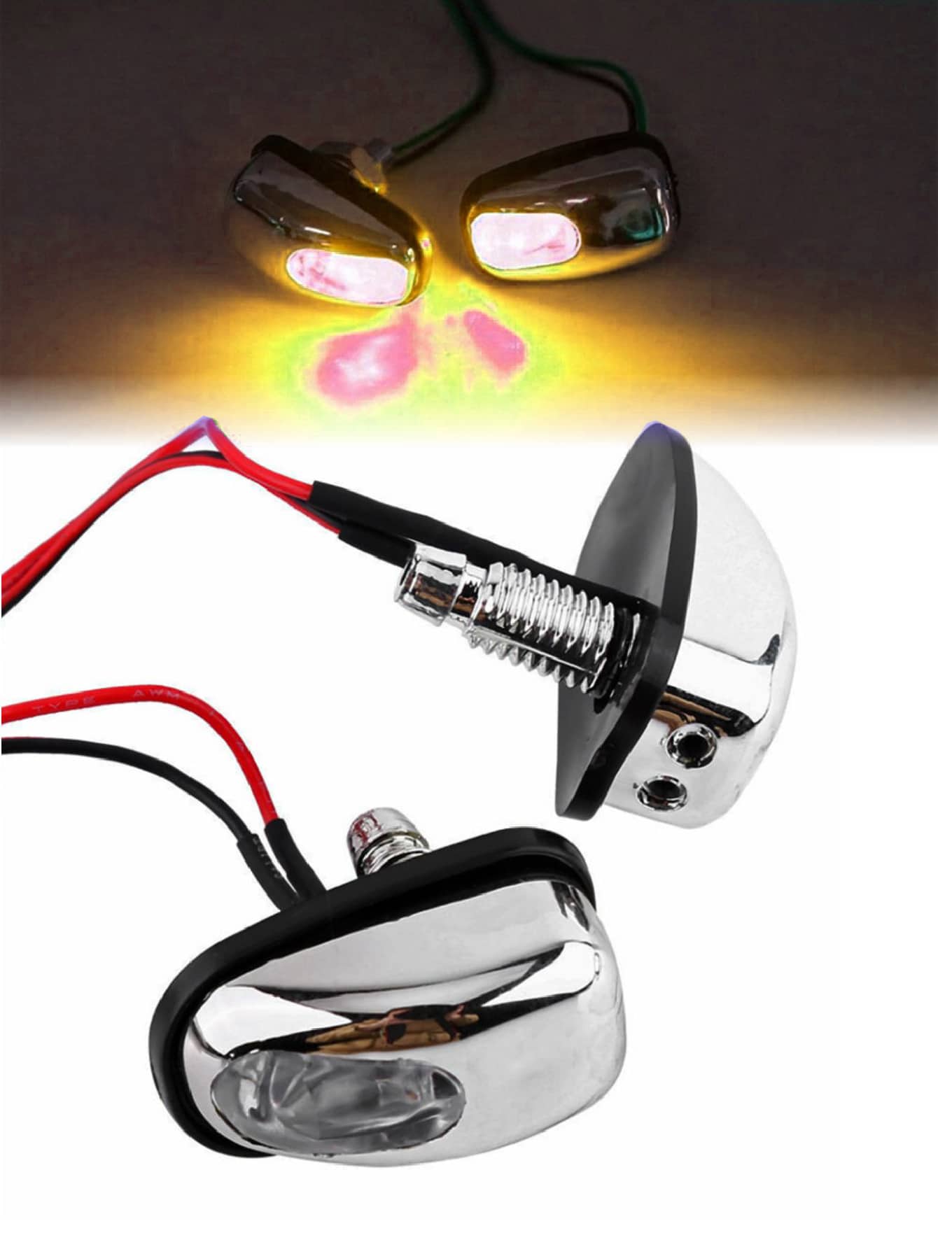 chisgueteros con luz boquilla universal