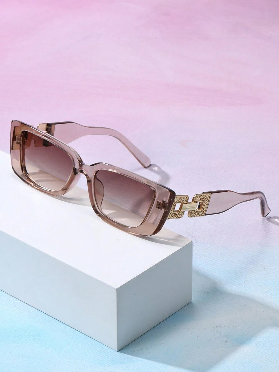 Gafas de sol vintage de marco grueso y grande