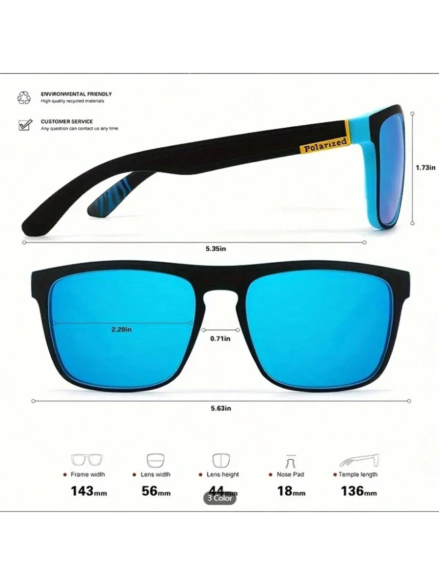 Gafas de moda cuadradas clásicas