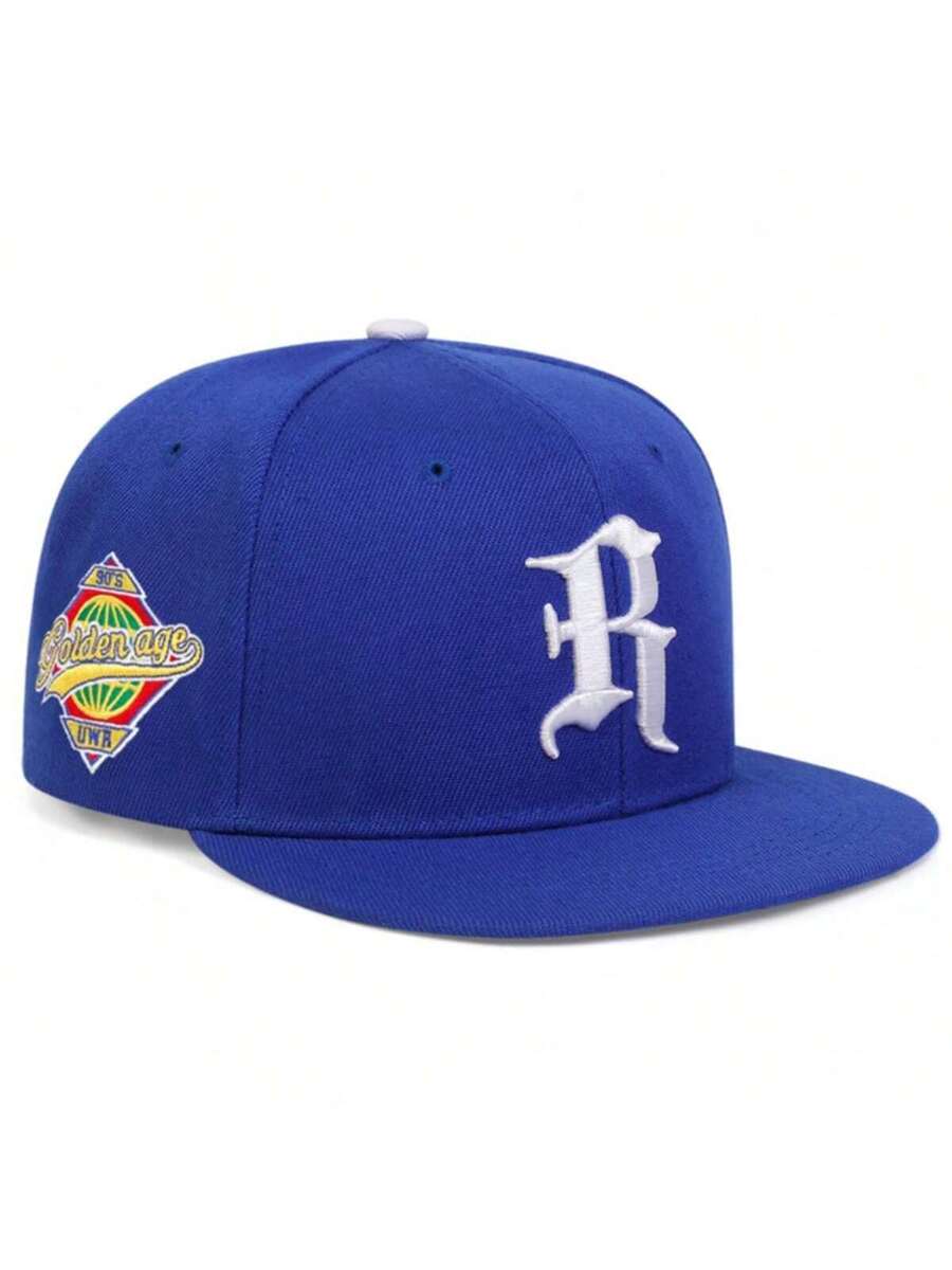 Gorra de béisbol con bordado de letra R