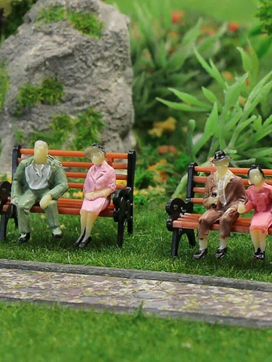 5 PIEZAS Banco de parque