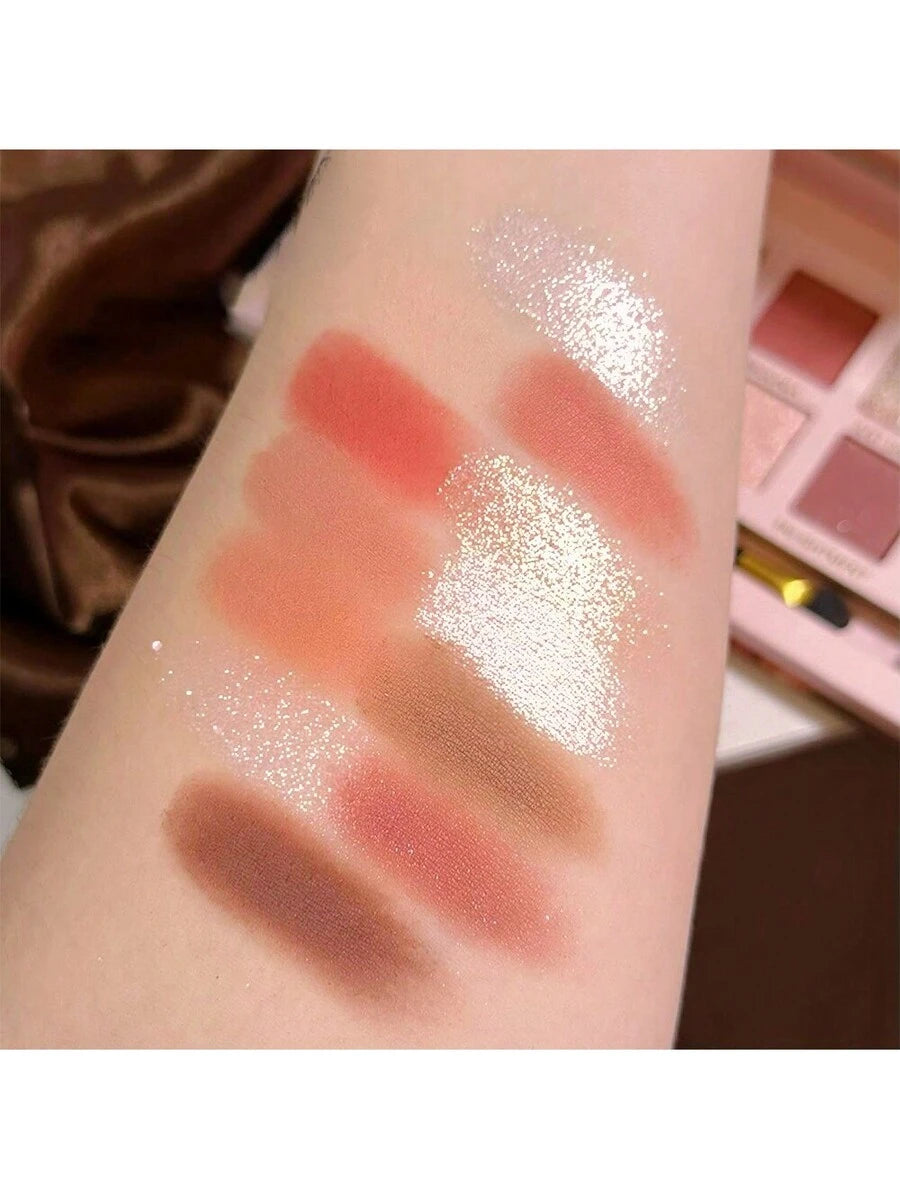Paleta de sombras de ojos de maquillaje de 78 colores