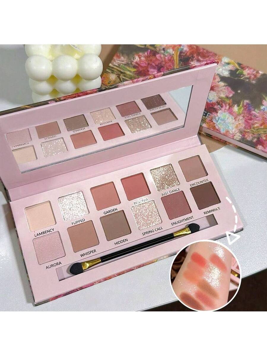 Paleta de sombras de ojos de maquillaje de 78 colores