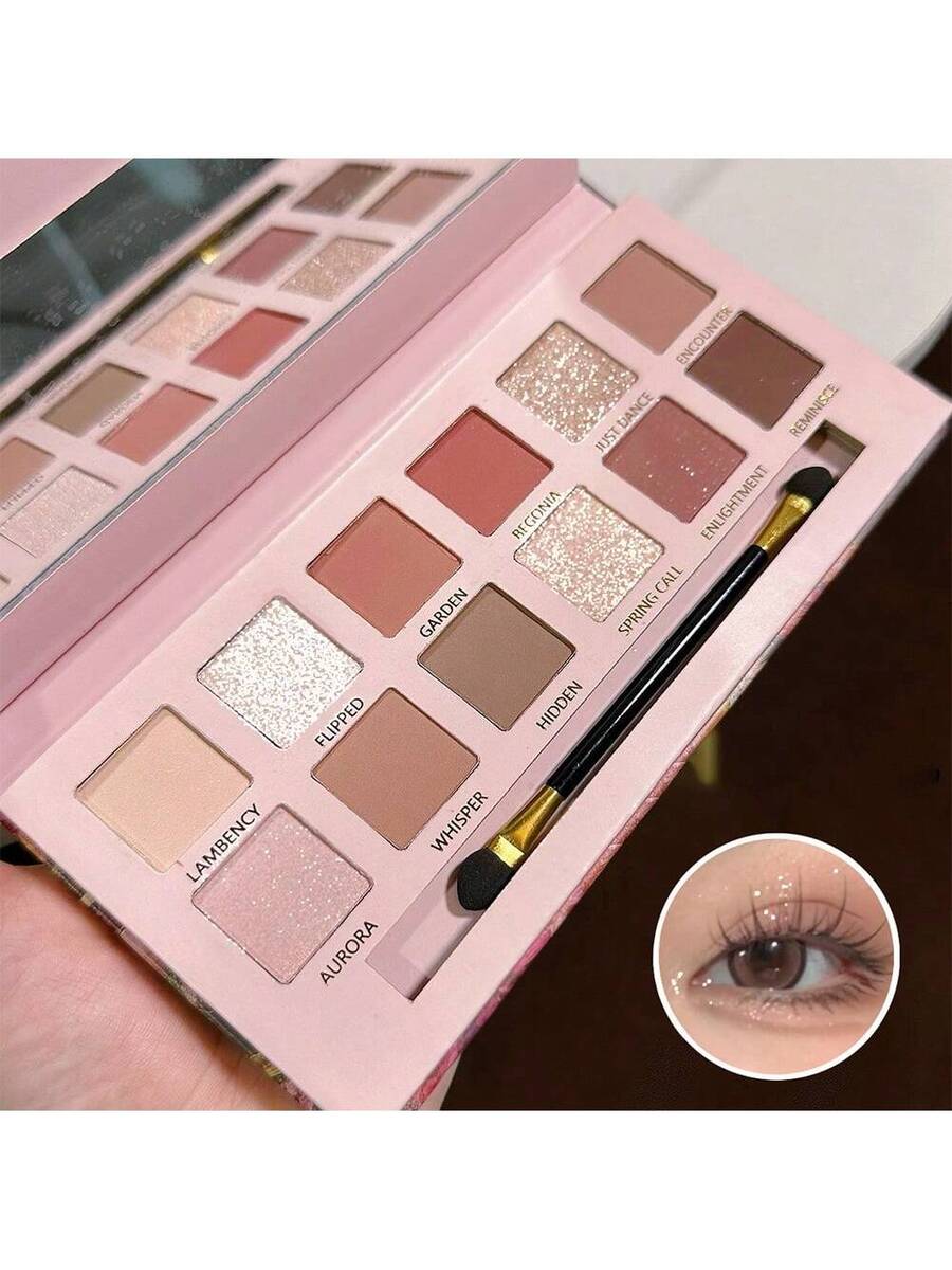 Paleta de sombras de ojos de maquillaje de 78 colores