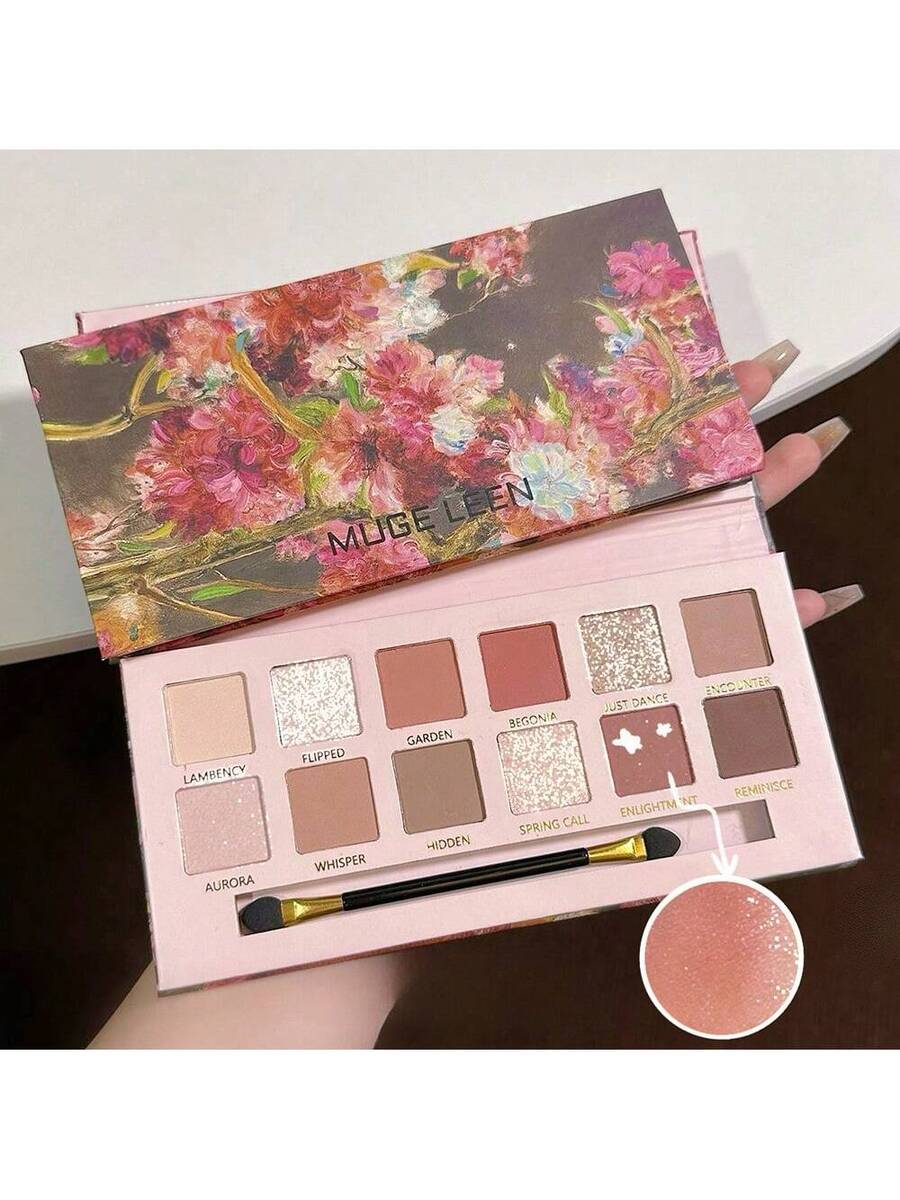 Paleta de sombras de ojos de maquillaje de 78 colores