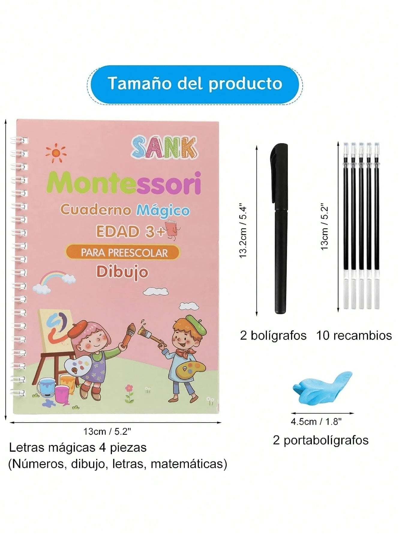 Marcadores y resaltadores para niños