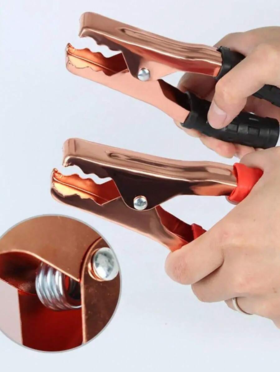Cables de arranque de emergencia con abrazaderas 2.1 mts para coche