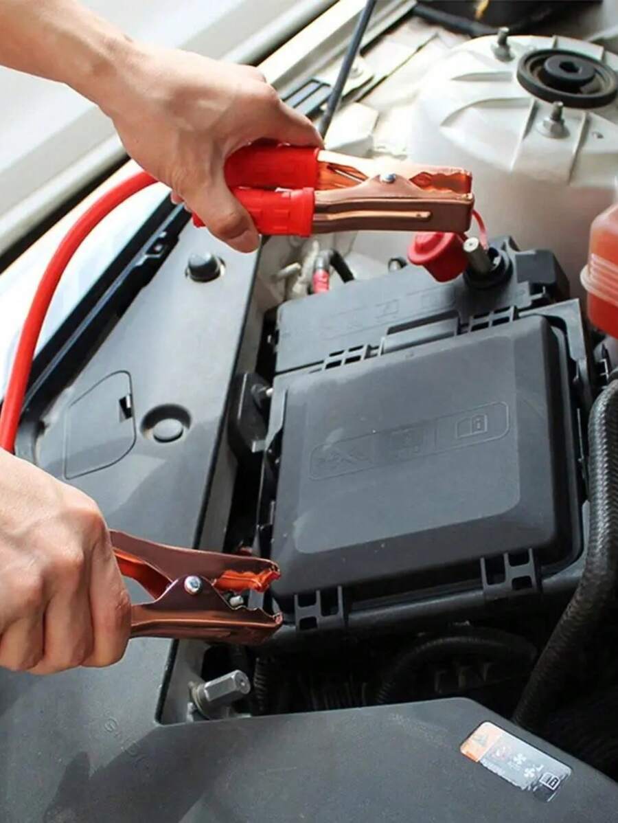 Cables de arranque de emergencia con abrazaderas 2.1 mts para coche
