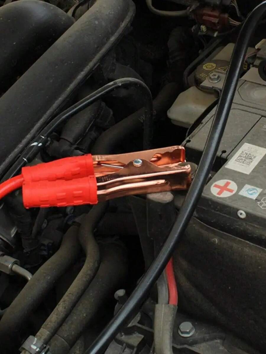 Cables de arranque de emergencia con abrazaderas 2.1 mts para coche