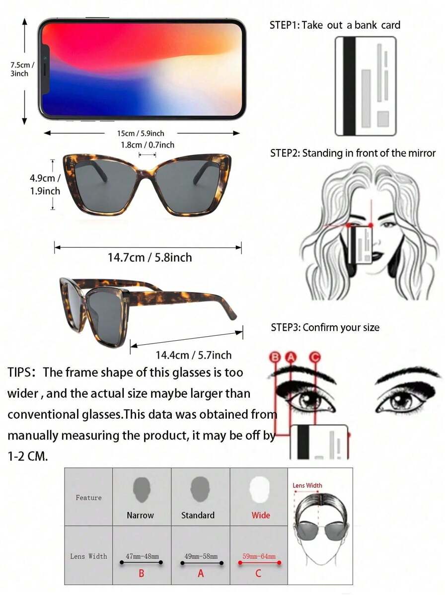 Gafas de moda de ojo de gato para mujer