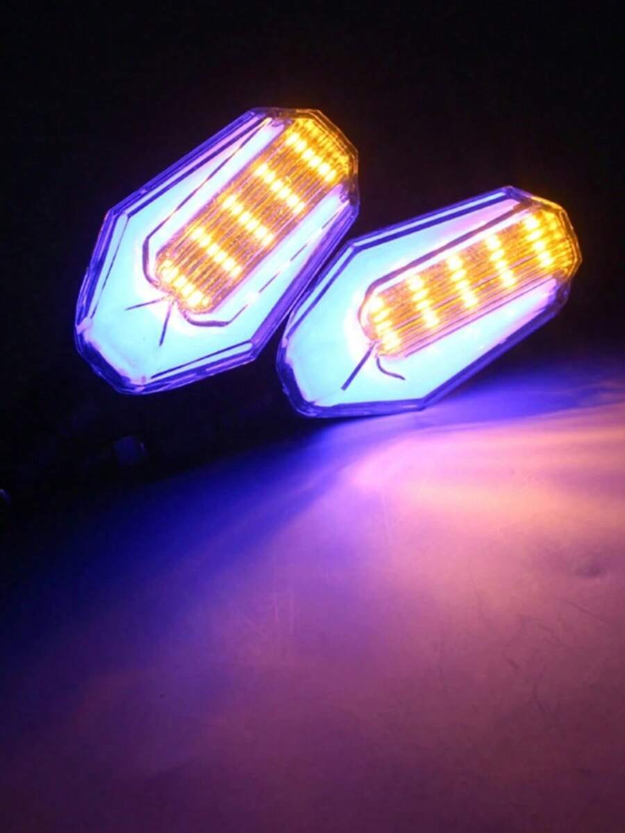 Luces direccionales universal para motocicleta