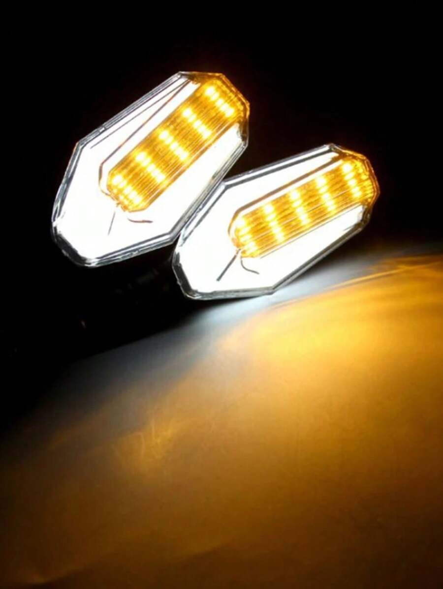 Luces direccionales universal para motocicleta