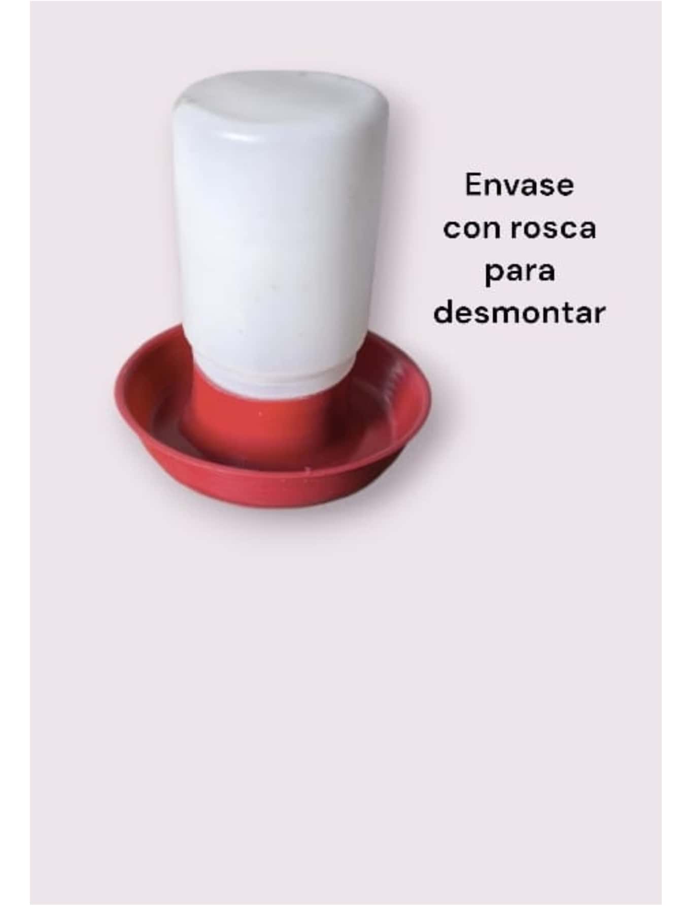 bebedero para aves