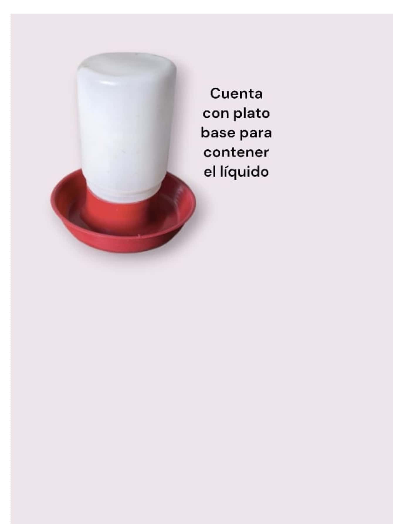 bebedero para aves