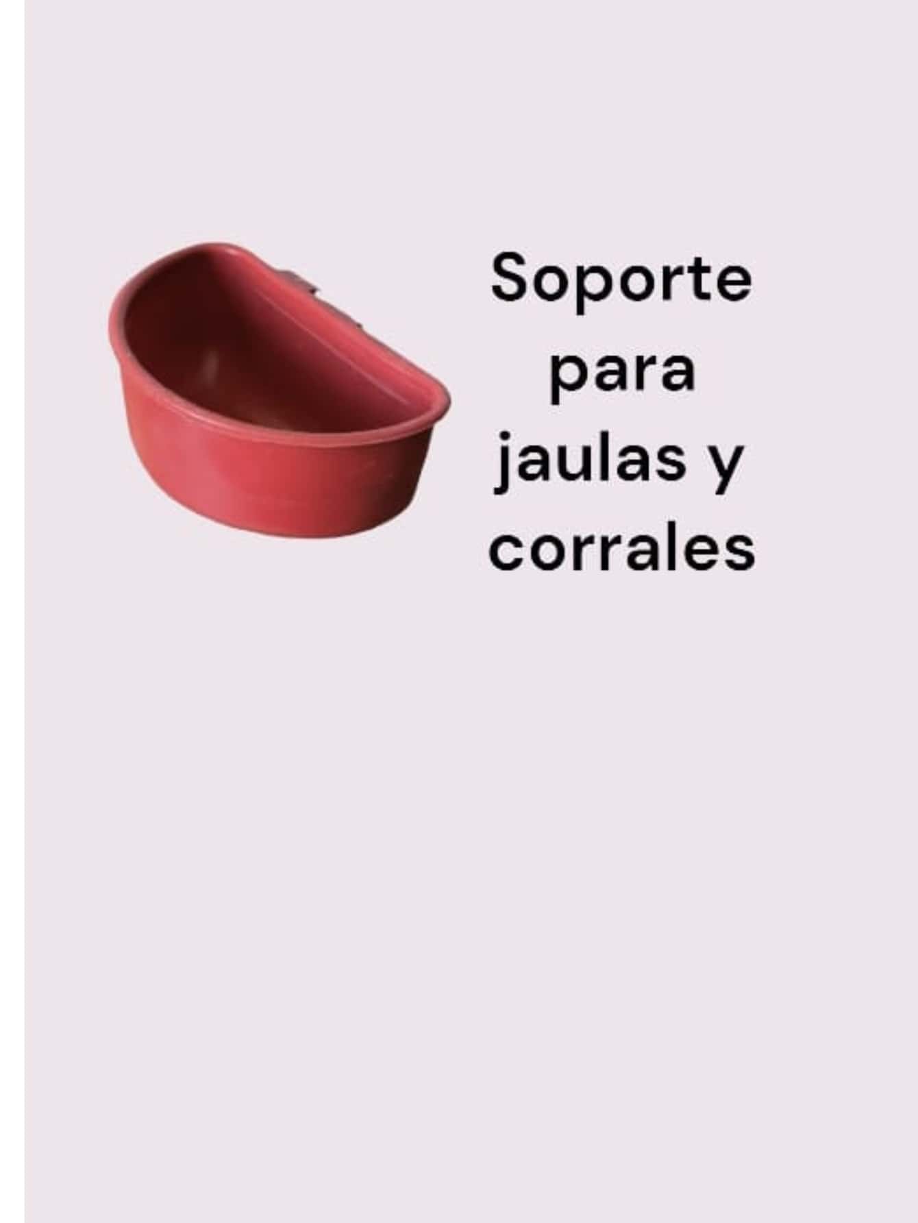 comedero para aves 50 piezas
