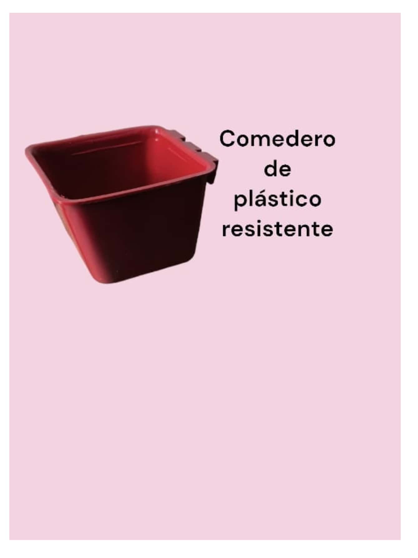 comedero para ave 50 piezas