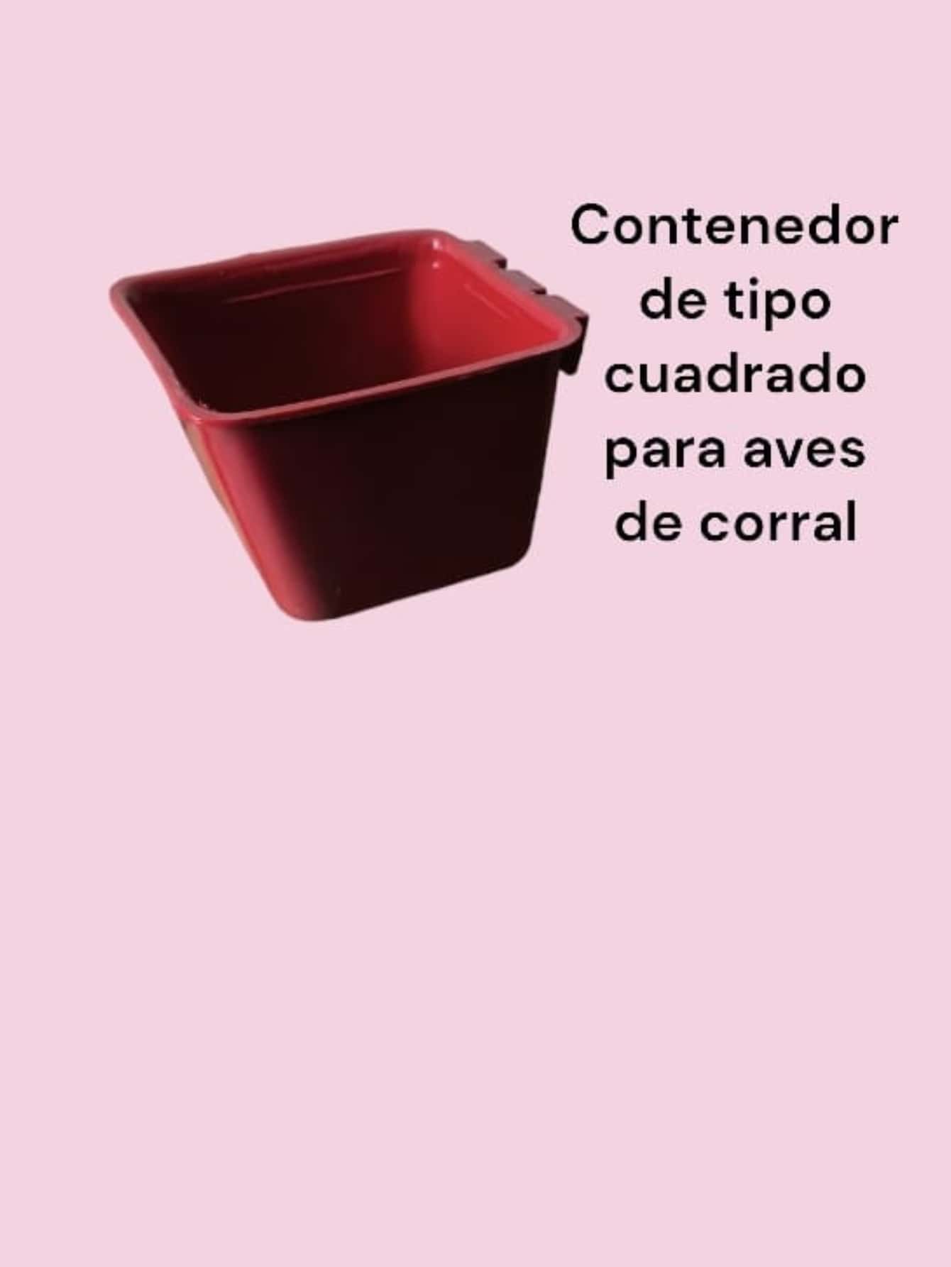 comedero para ave 50 piezas