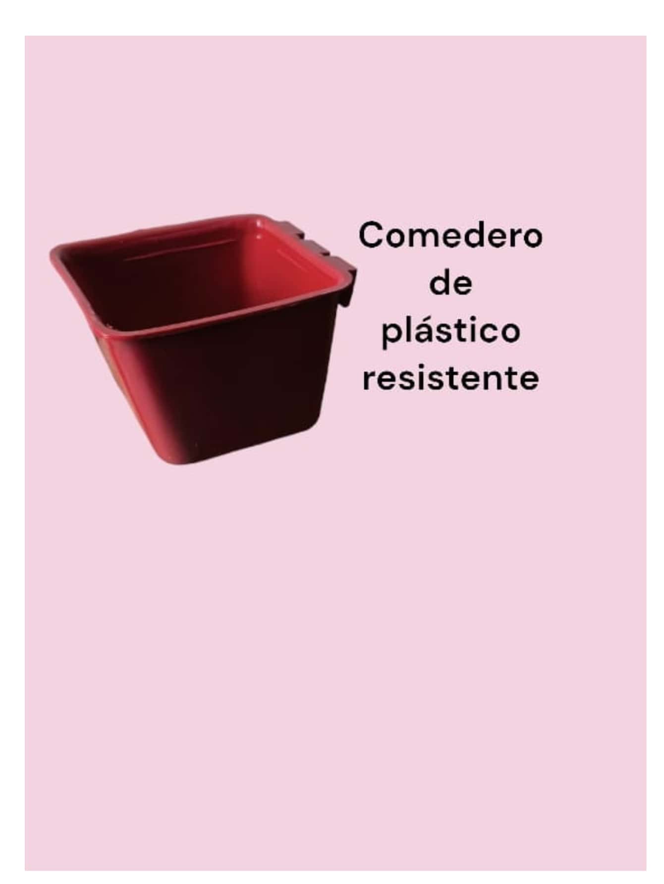 comedero para ave 100 piezas