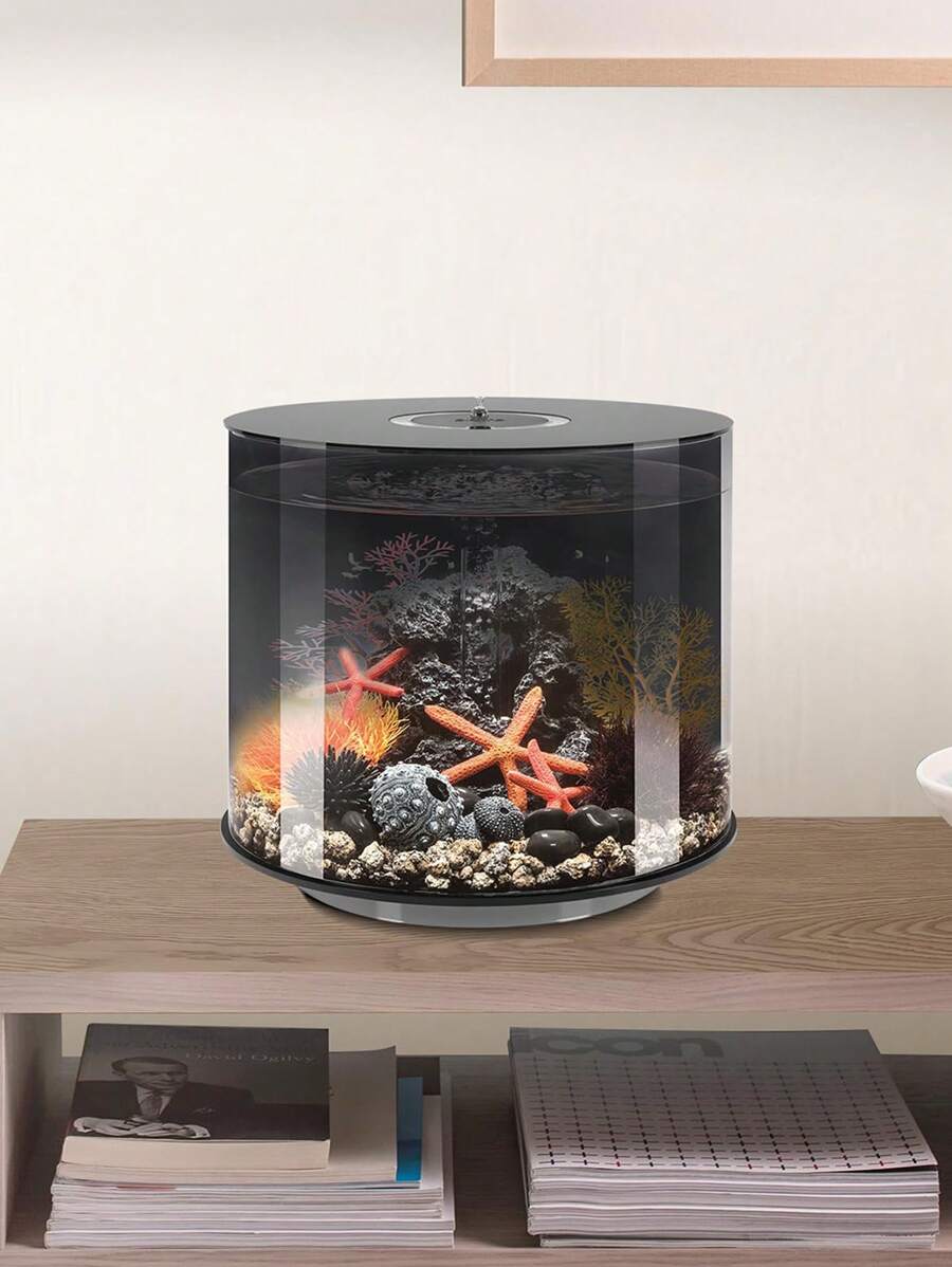 1 pieza Fondo negro para acuario con adhesivo estático, fondo autoadhesivo para pecera, pegatina de vinilo para fondo de acuario, póster de fondo para pecera, decoraciones de papel tapiz para acuario