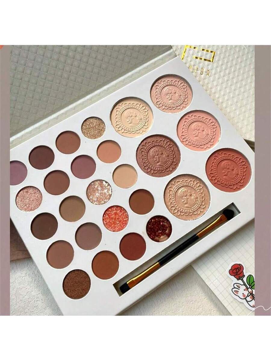 Paleta de sombras de ojos de 26 colores