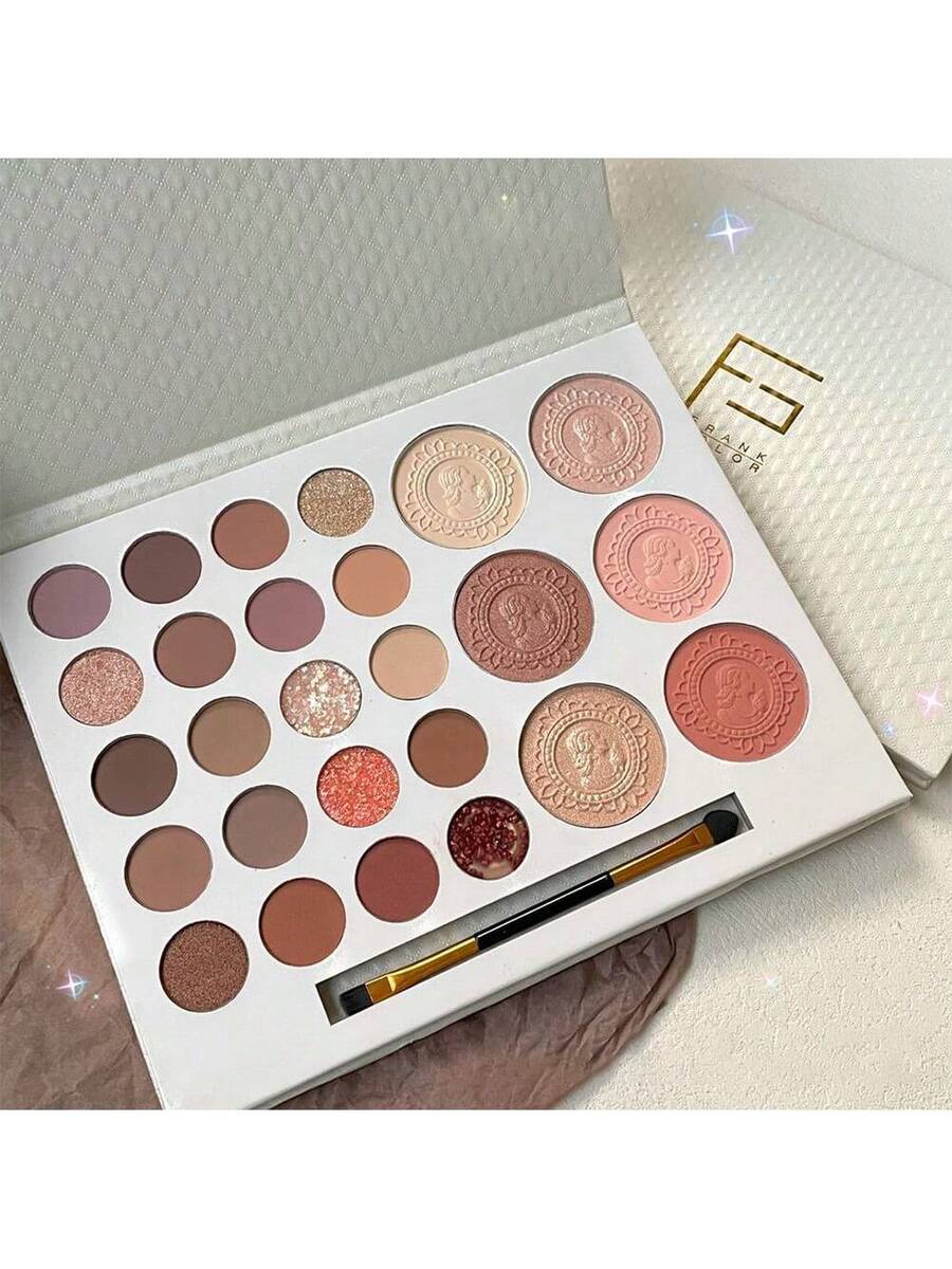 Paleta de sombras de ojos de 26 colores