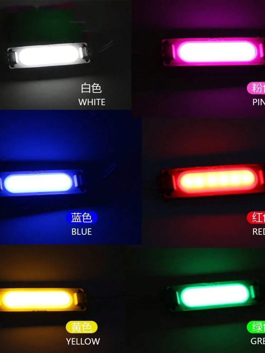 Modulos LED de inyeccion, caja de luz frontal para coche