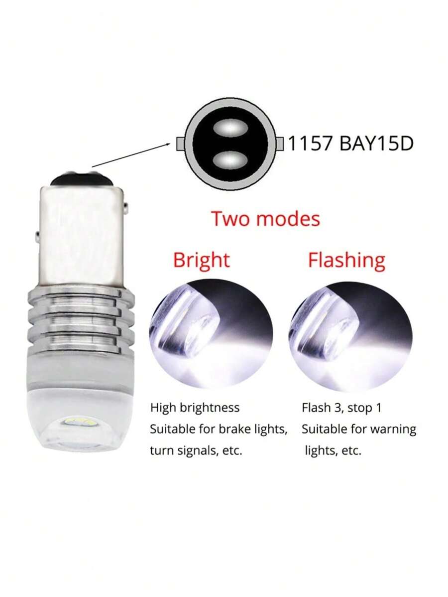 Luz LED trasera de freno para coche