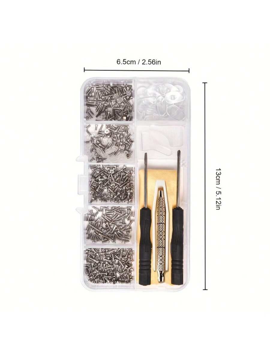Kit de reparación de gafas de 80-500 piezas