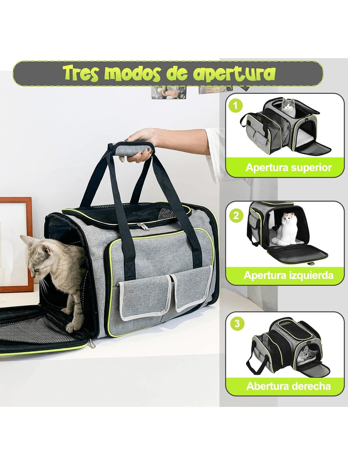 Bolsa de Mascotas Plegable
