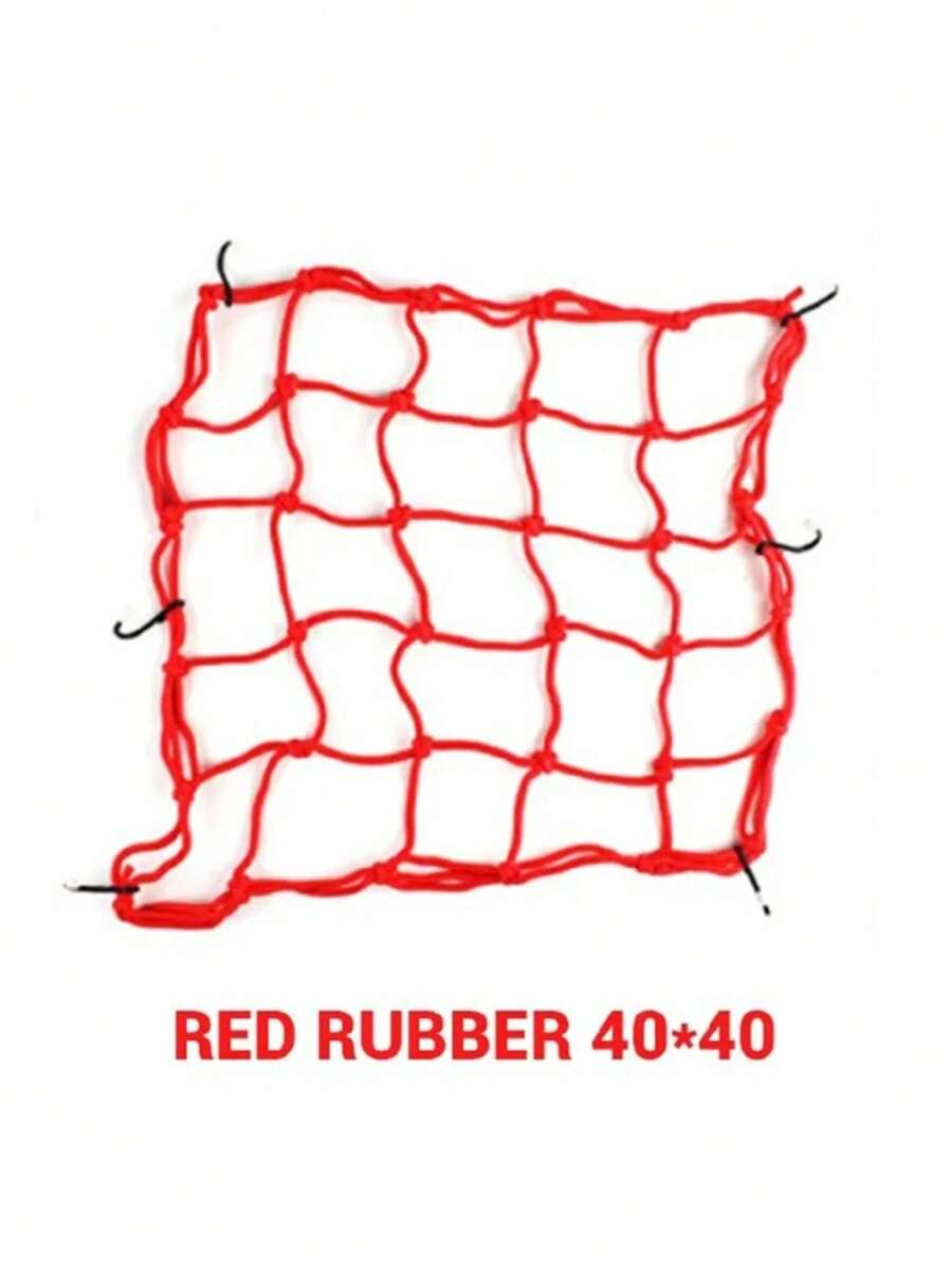 Malla portaequipaje red de 40X40CM para motocicleta