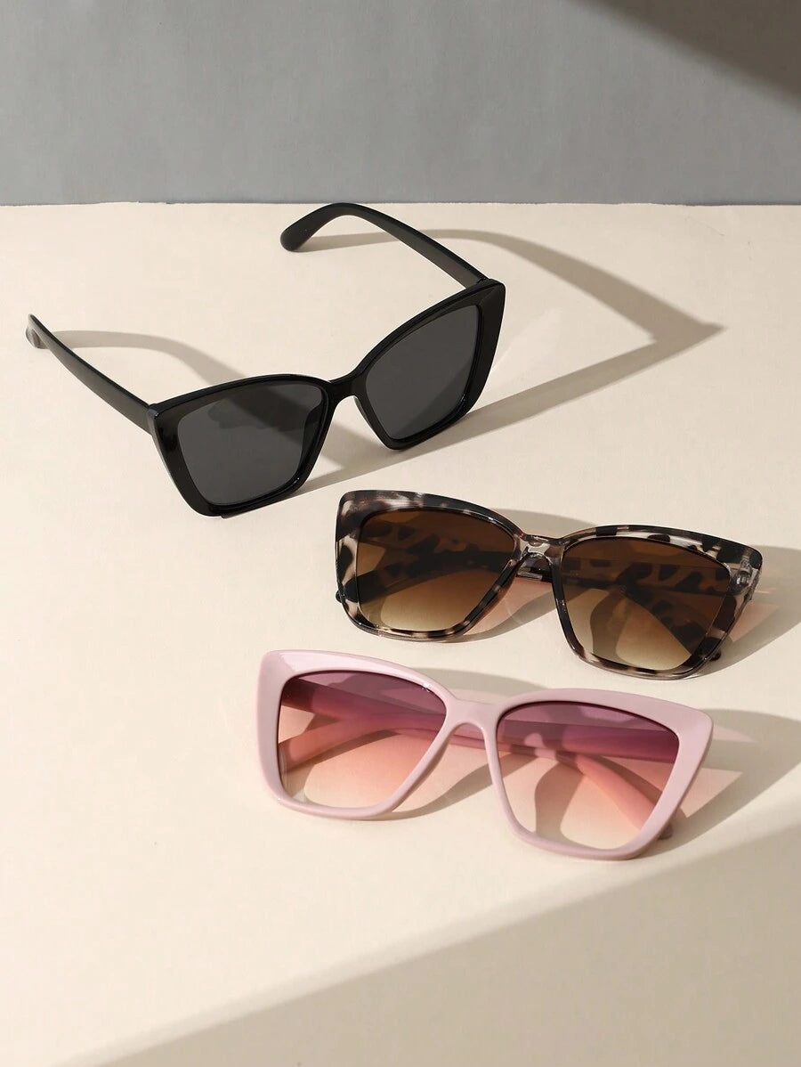 gafas de mujer con montura en forma de ojo de gato