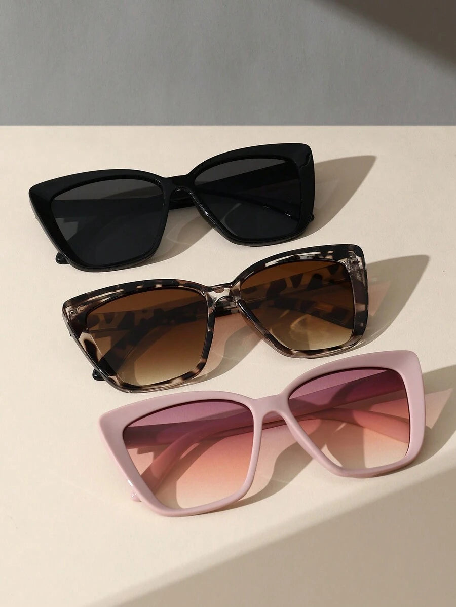 gafas de mujer con montura en forma de ojo de gato