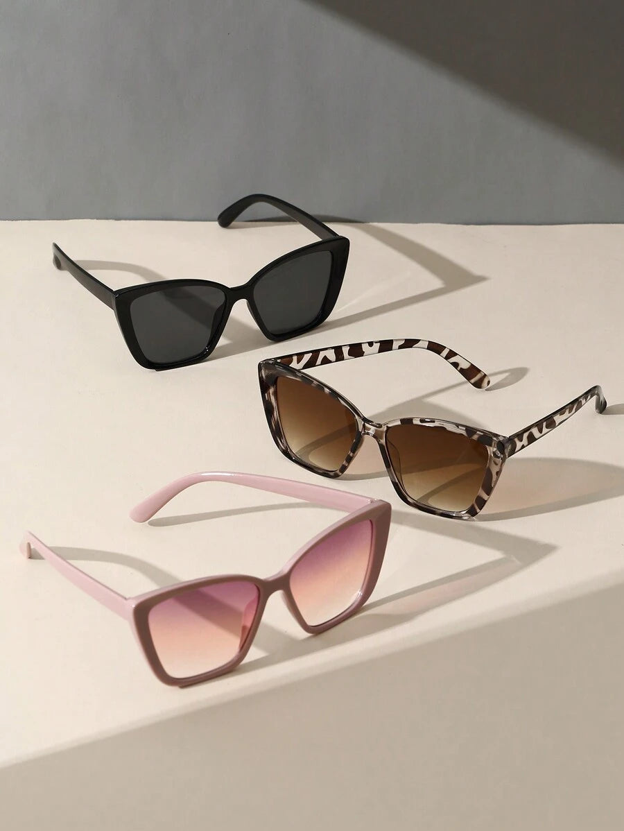gafas de mujer con montura en forma de ojo de gato