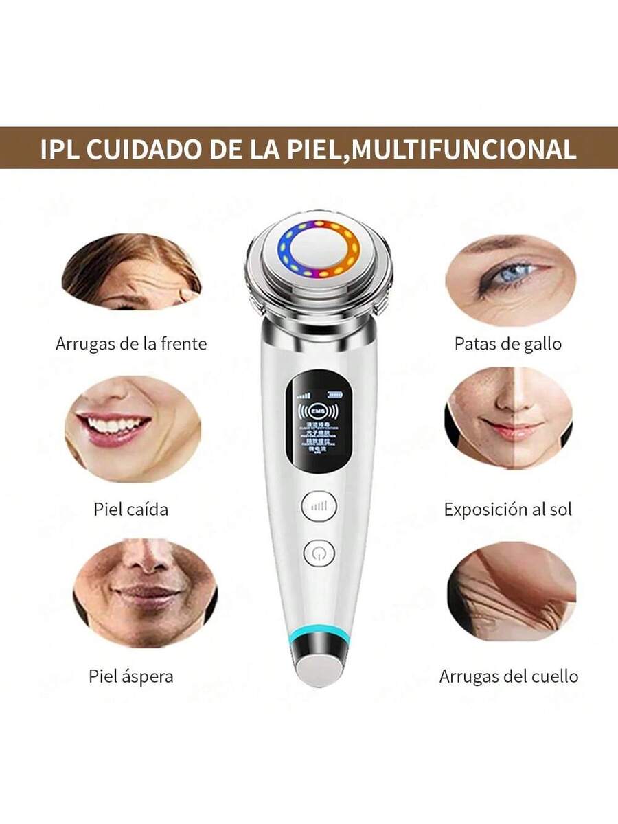 Masajeador facial de microcorriente