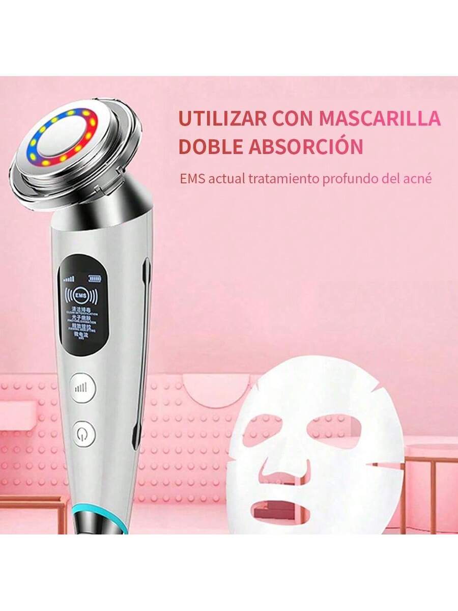 Masajeador facial de microcorriente