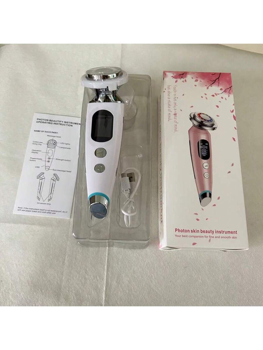 Masajeador facial de microcorriente