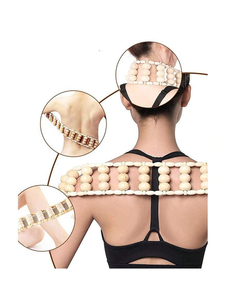 6 En 1Herramientas De Madera De Terapia Masaje