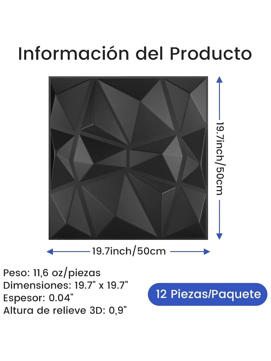 Paneles Decorativos 3D