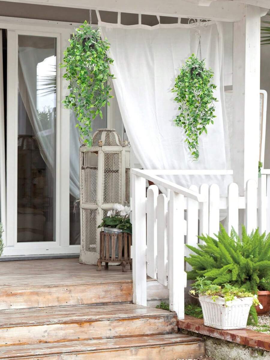 Plantas artificiales, Plantas en maceta colgantes