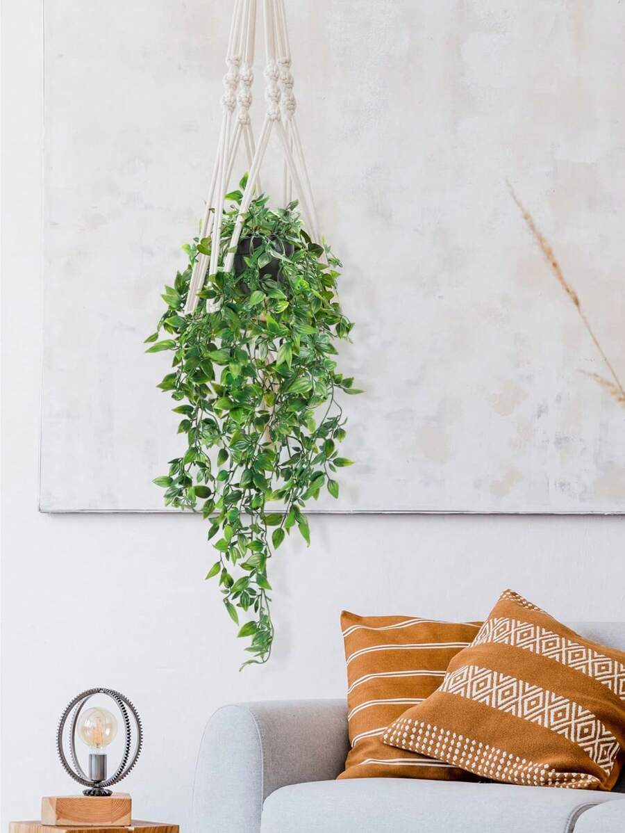 Plantas artificiales, Plantas en maceta colgantes
