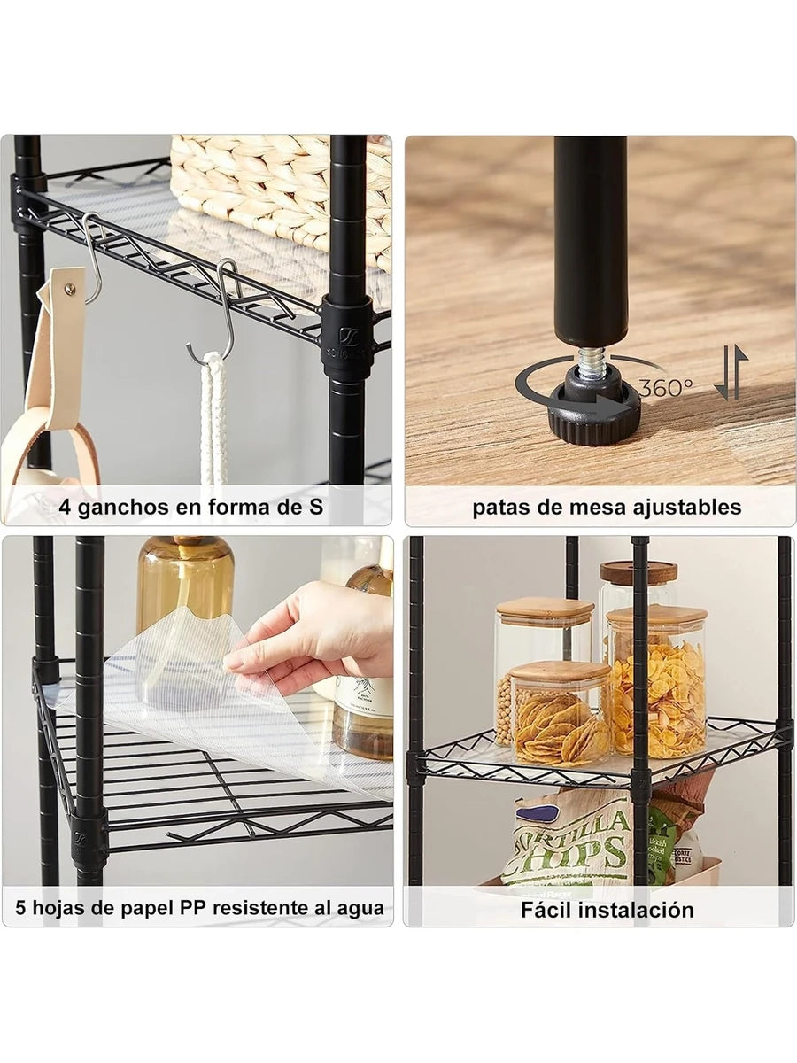 Estante de Almacenamiento de Metal