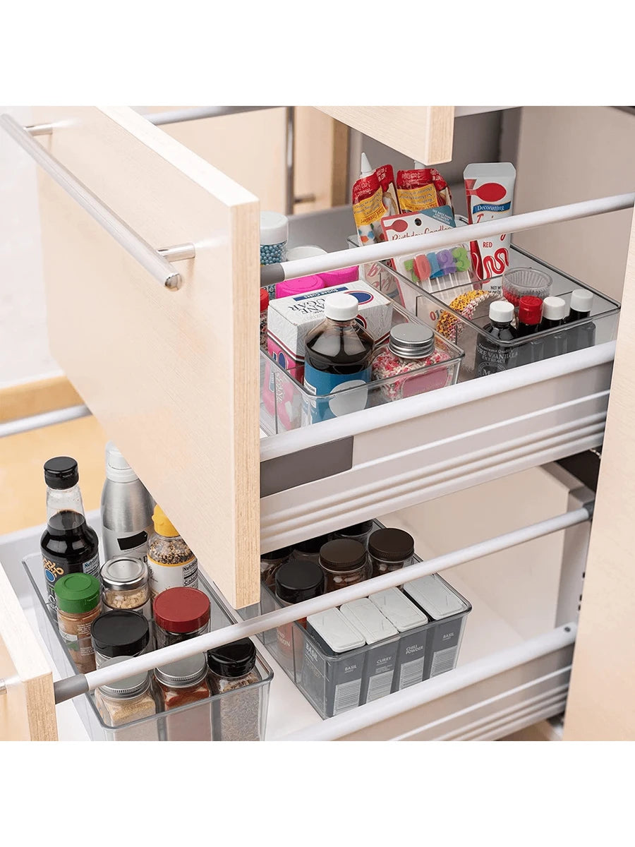 Organizador de Cocina de plástico con divisores