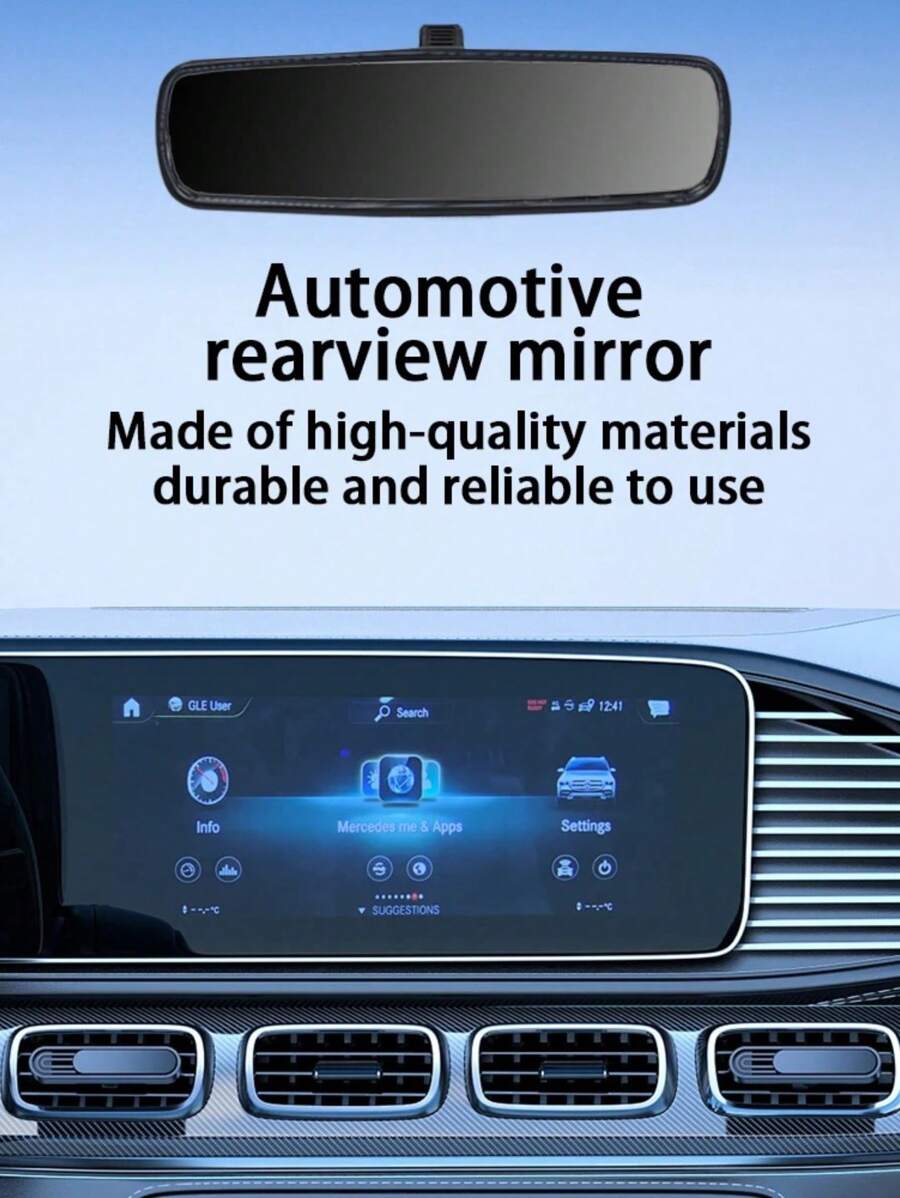 Espejo retrovisor interior para coche universal